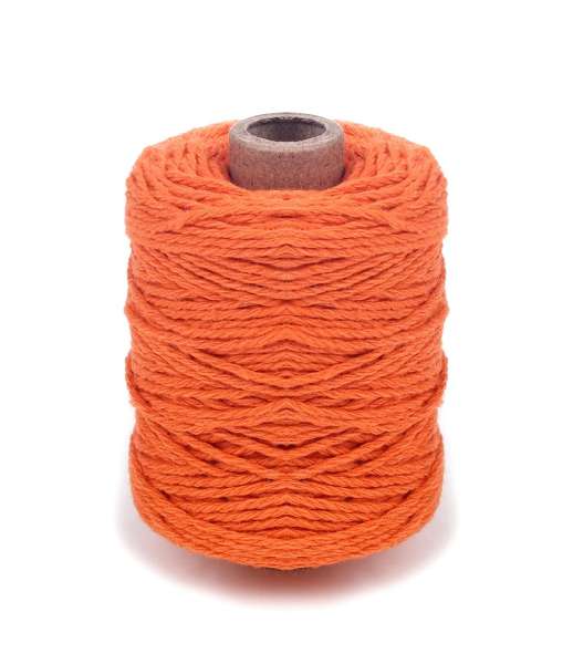 Cordino in cotone colorato 50 mt ARANCIONE